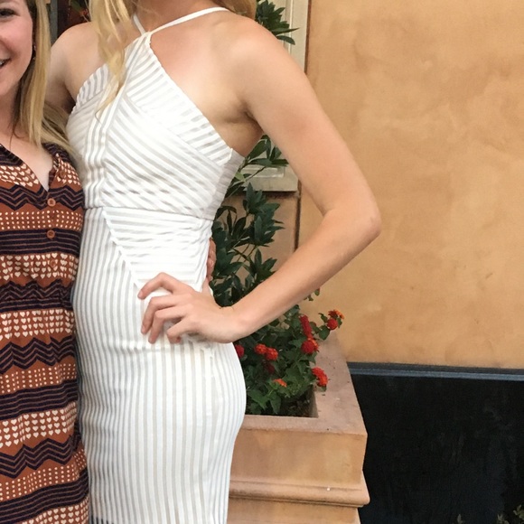 White Formal Dress - Picture 8 of 8